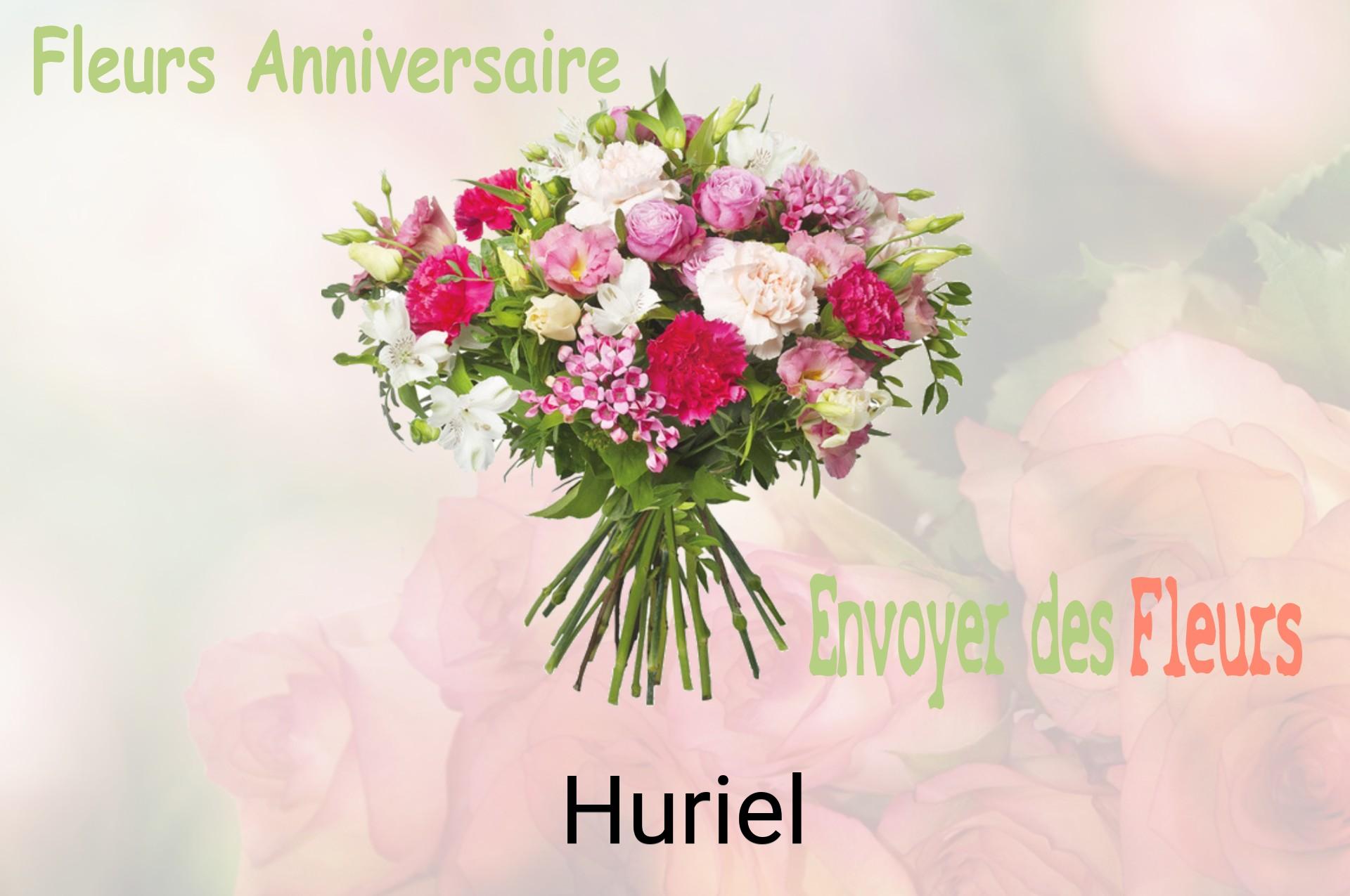 Bouquet de fleurs d’anniversaire livré à Huriel