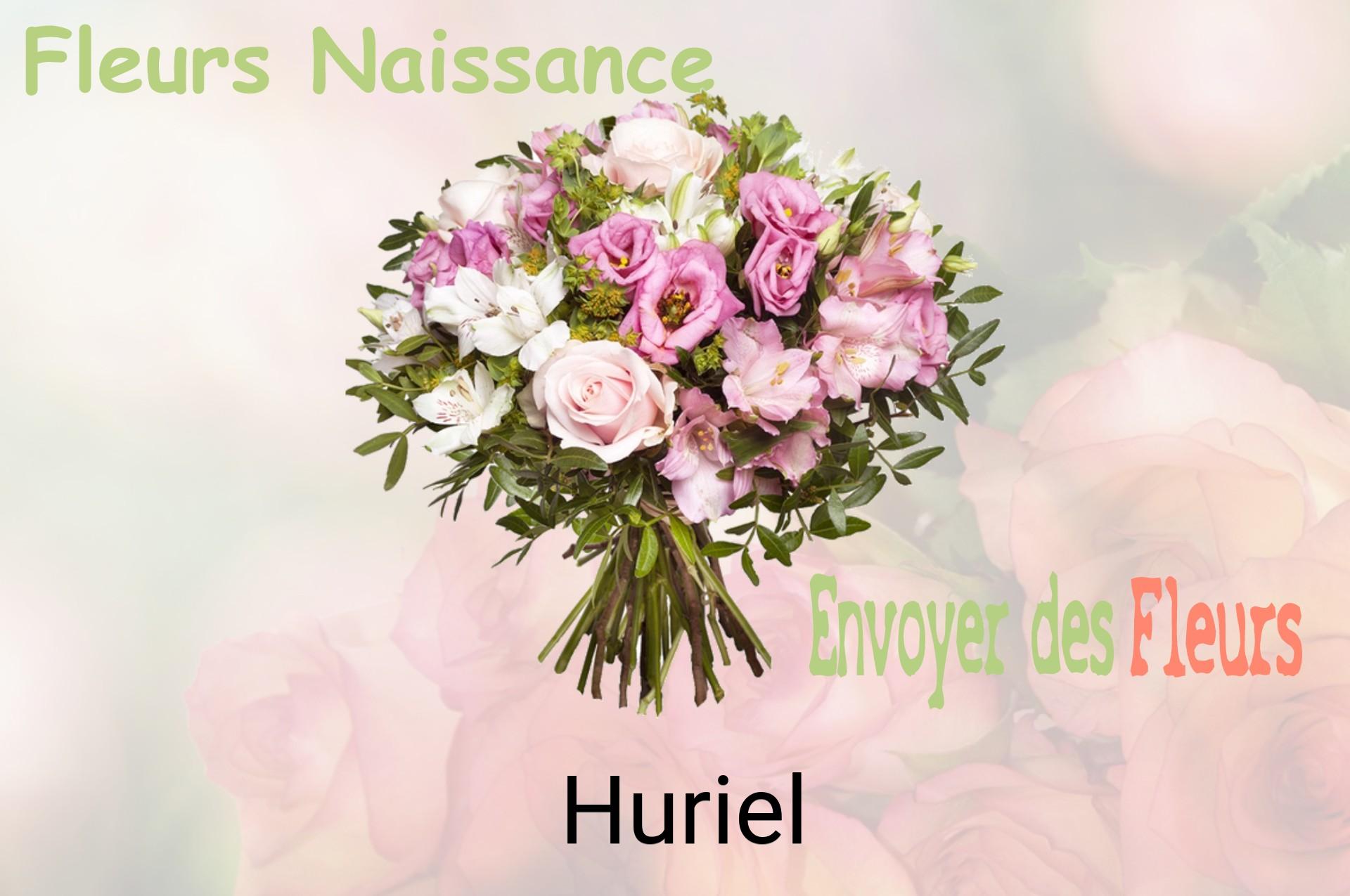 Bouquet de fleurs de naissance livré à Huriel